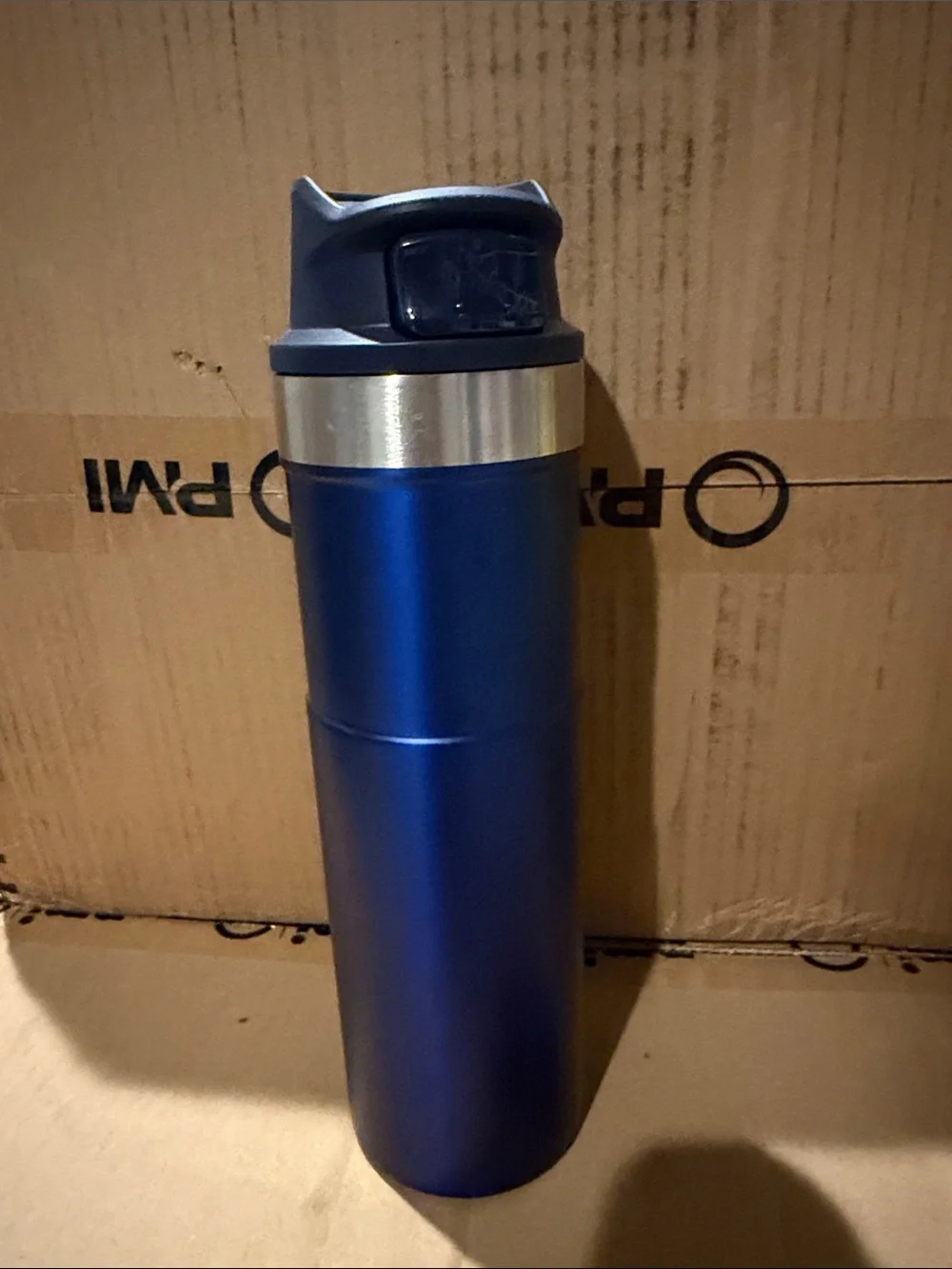 Starbucks Stanley Stainless Steel Tumbler Blue and Silver Travel Bottle